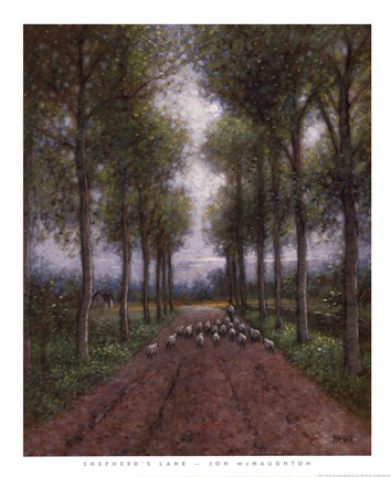 Framed Shepherd's Lane Print