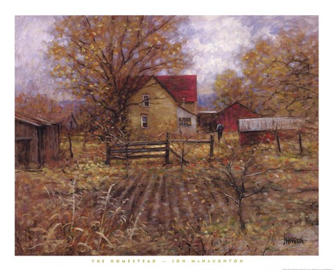 Framed Homestead Print