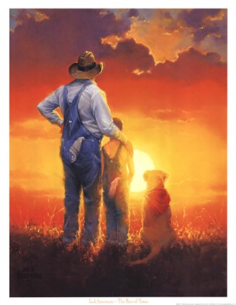 Framed Best of Times Print