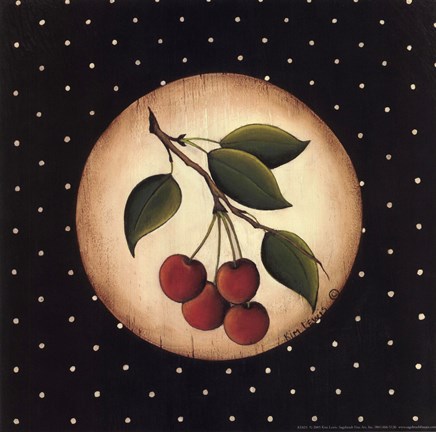 Framed 4 Cherries Print