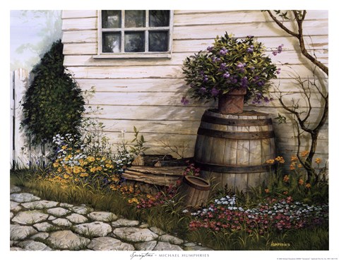 Framed Springtime Print