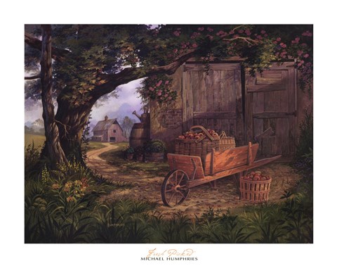 Framed Fresh Picked Print