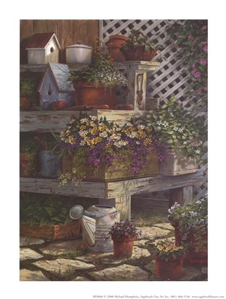 Framed Springtime Treasures Print