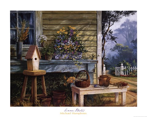 Framed Summer Sideshow Print