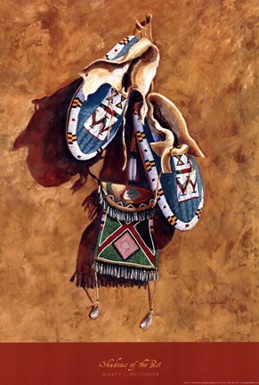 Framed Shadows of the Past Print