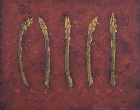 Framed Asparagus Print