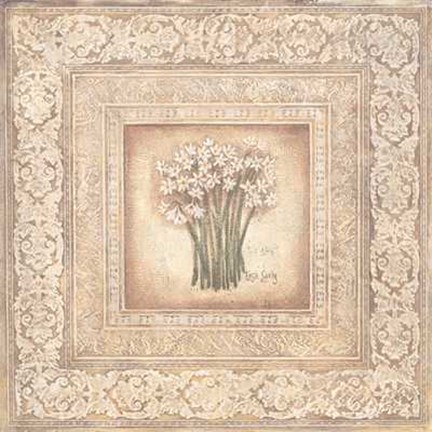 Framed Paper Whites Print