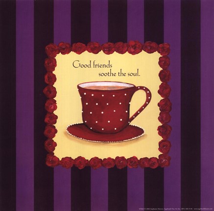 Framed Good Friends Print