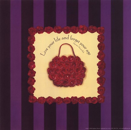 Framed Live Your Life Print