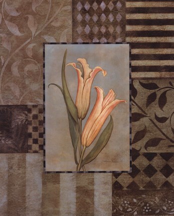 Framed Large Lillies Print