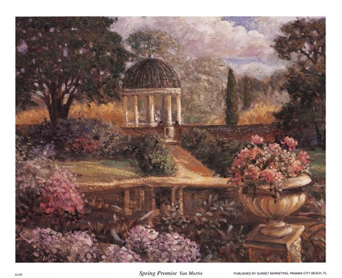 Framed Spring Promise Print