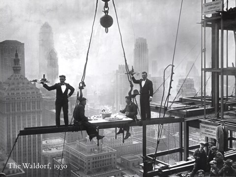 Framed Waldorf 1930 Print