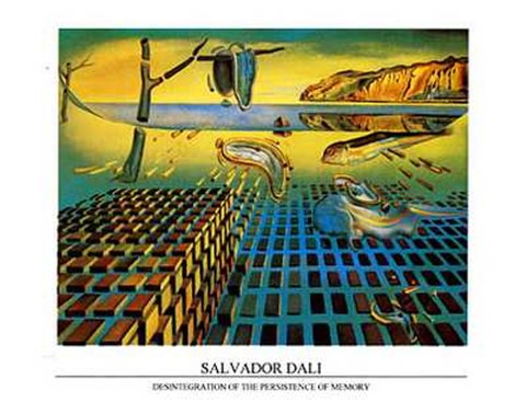 The Disintegration of the Persistence of Memory, c.1954 Fine Art Print ...