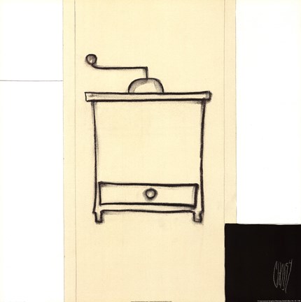 Framed Moulin a Cafe Print