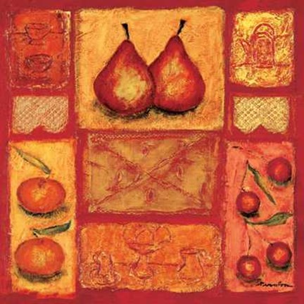 Framed Cuisine I Print