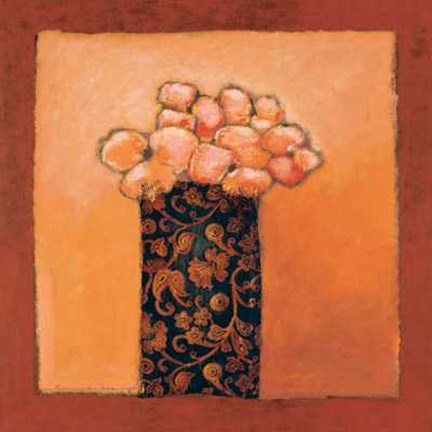 Framed Summerflowers I Print