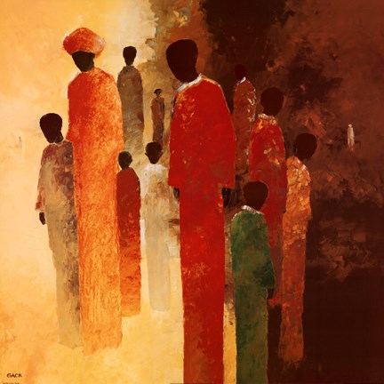 Framed Famille Print