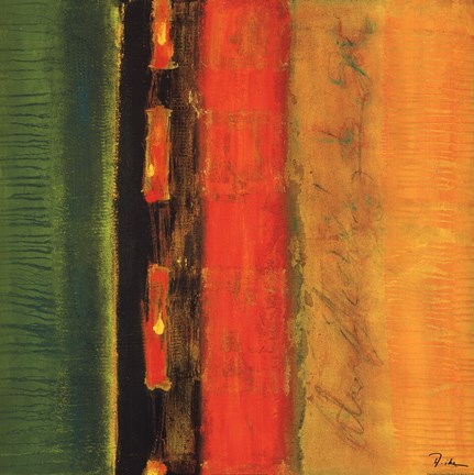 Framed Lucky Stripes II Print