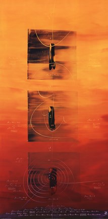 Framed Vibration Universelle IV Print