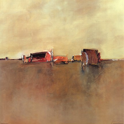 Framed Harmonie II Print