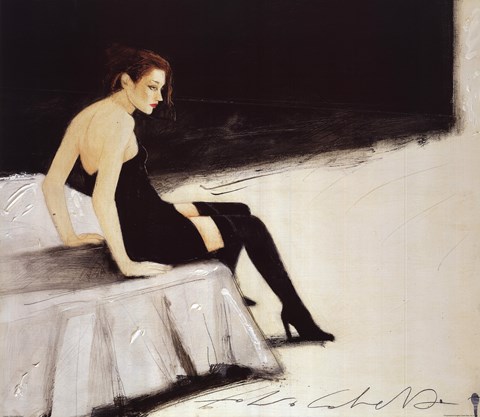 Framed Ottre Questo Attimo Print