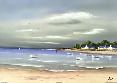 Framed Cote Bretonne I Print