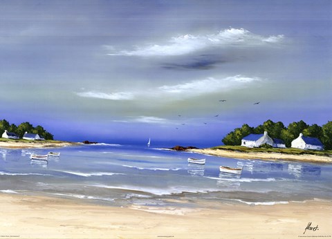 Framed Cote Bretonne II Print