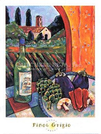 Framed Pinot Grigio Print