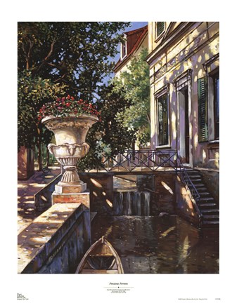 Framed Pensione Ferrara Print