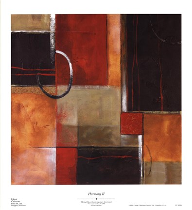 Framed Harmony II Print