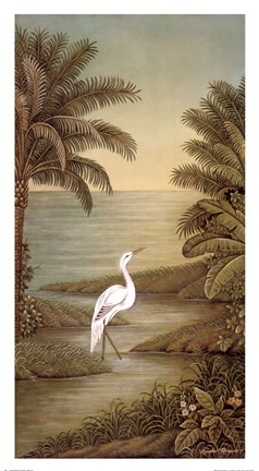 Framed Palmetto Passage I Print