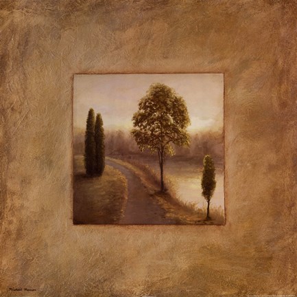 Framed Isle Pathway I Print