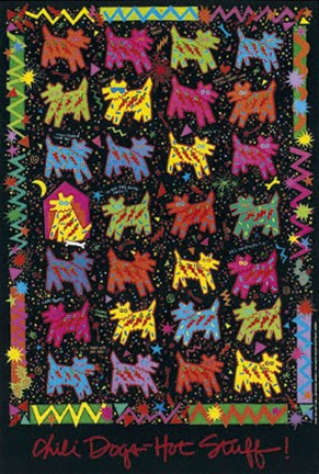 Framed Chili Dogs-Hot Stuff! Print