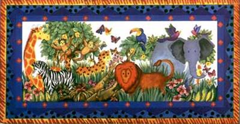 Framed Wild Kingdom Print