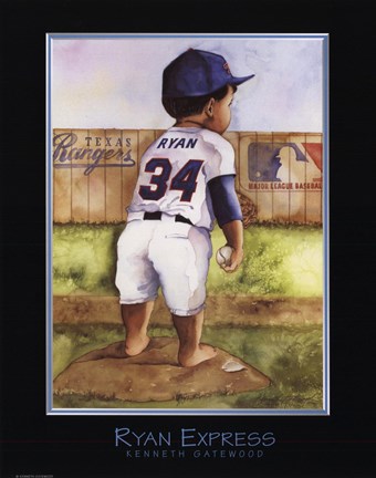 Framed Ryan Express Print