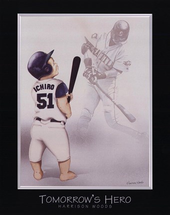 Framed Tomorrow's Hero Print