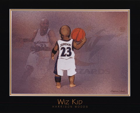 Framed Wiz Kid Print