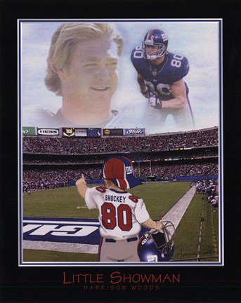 Framed Little Showman - Jeremy Shockey Print