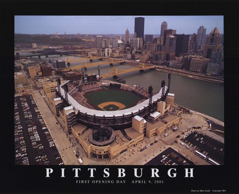 Framed Pittsburgh - Pnc Park - Pirates Print