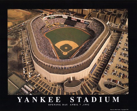 Framed Yankee Stadium - The Bronx NY Print