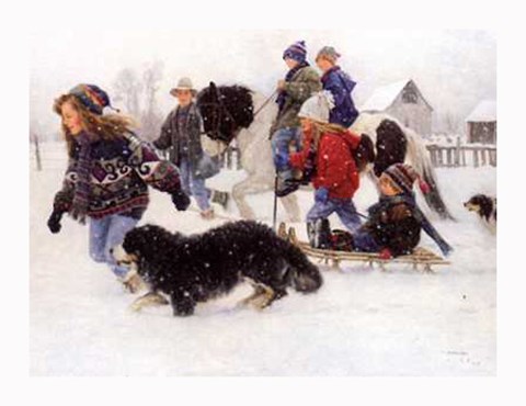 Framed Celebration Print