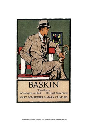 Baskins Fashions I by Richard Henson