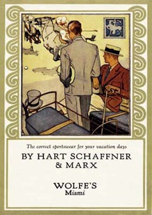 Framed Hart Polo Print