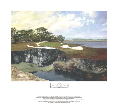Framed Rocky Cove and 15th Green Print