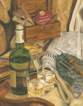 Framed Jennifer&#39;s Scotch Indulgences II Print