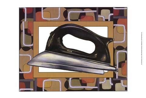 Framed Buck's Iron Print