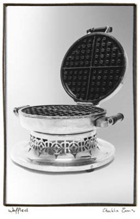 Framed Waffled Print