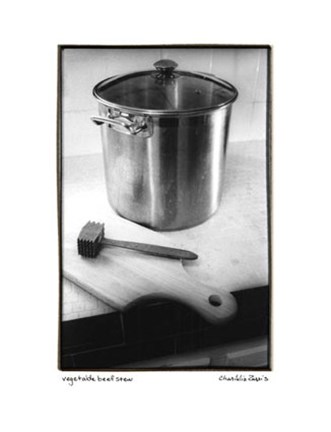 Framed Vegetable Beef Stew Print