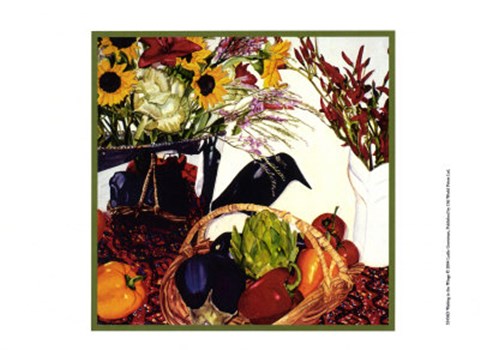 Framed Waiting in the Wings Print