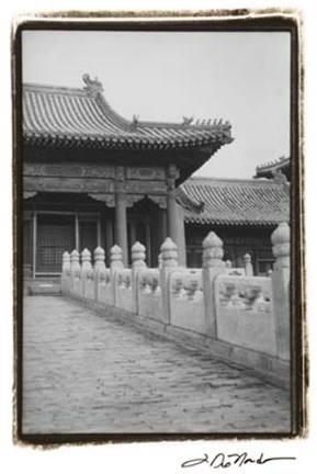 Framed Forbidden City Walk, Beijing Print